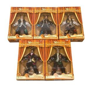 VTG NSYNC Full Set 5 Box Marionette On Tour 2000 Collectors Edition NEVER OPENED